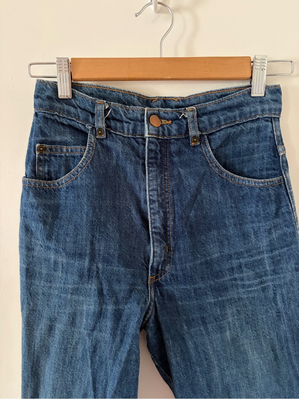 High-Rise Judi Rosen Women's Blue Jeans — Classic High-Waisted Fit